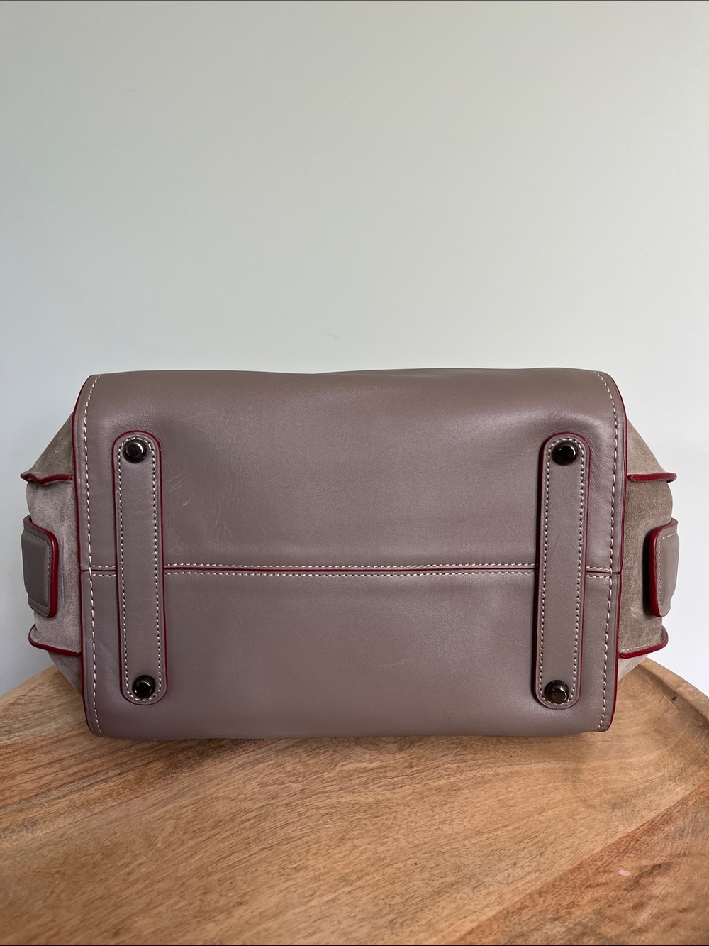 NWT Coach 1941 Ace Satchel Bag 75th Anniversary Gray Whipstitch Limited Edition - Picture 15 of 17